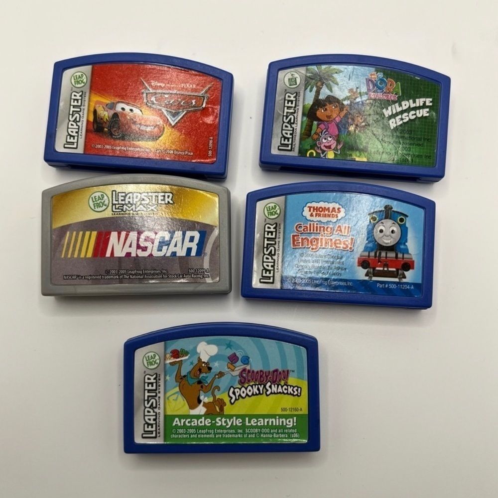 LeapFrog Leapster Learning Game • 5 Games